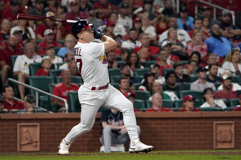 A three-run home run by the cardinals