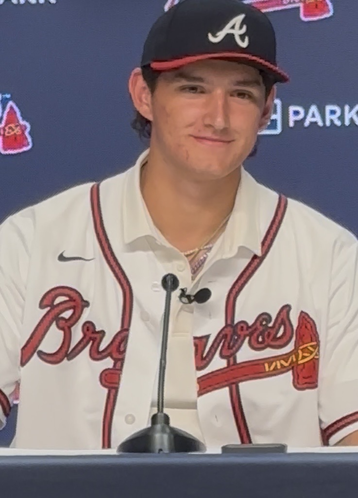AJ Gracia all smiles at his press conference